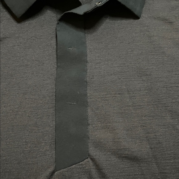 Arc’teryx A2B Short Sleeve Wool Blend Polo Navy Shirt Size M - Picture 3 of 10